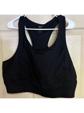 Torrid Size 4 Black Racerback Sports Bra